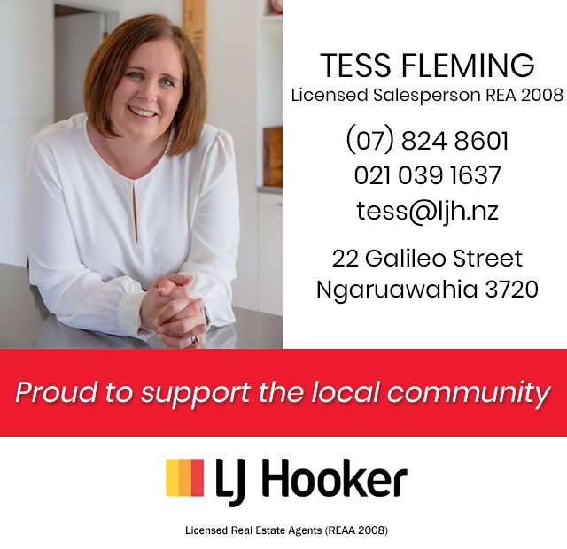 Tess Fleming - LJ Hooker - Ngaruawahia Primary School